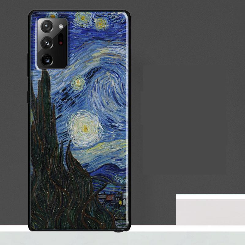 

Van Gogh Art Oil Painting Case For Samsung Galaxy S25 Ultra S21 S22 S23 S24 Ultra S9 S10 S20 Plus S25 FE Phone Cover Galaxy S21