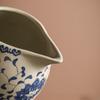 280mlRu Kiln Blue and White Fair Cup with Handle Ceramic Large Tea Sea Fair Cup Kung Fu Tea Set Uniform Cup Filter Tea Dispenser