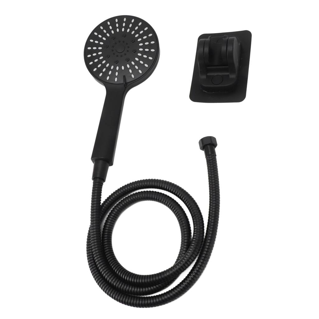Shower Head Kit 5 Modes ABS Showerhead High Pressure Bath Nozzle with Hose Holder Base