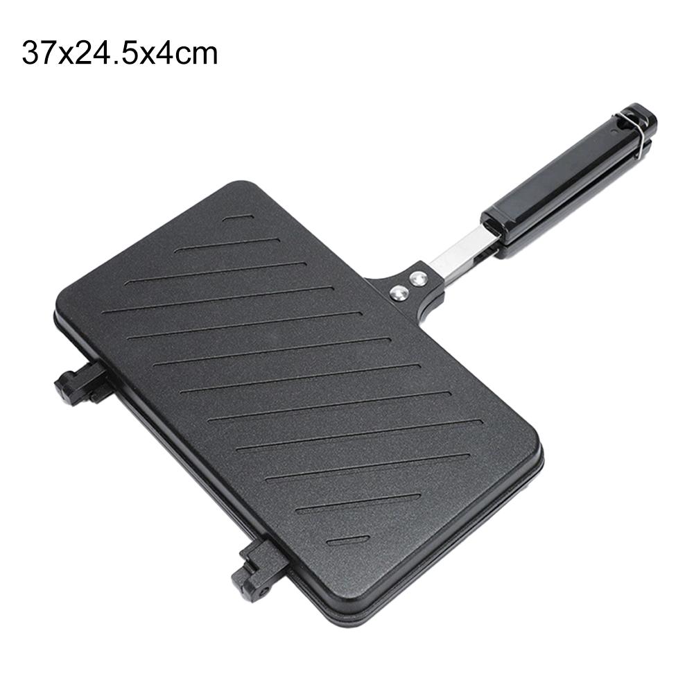 1 шт. Сэндвичница 37x24x4 см Универсальная походная сэндвичница: Антипригарная, Быстрый нагрев, Легкая очистка Посуда Кухонные аксессуары China Mainland
