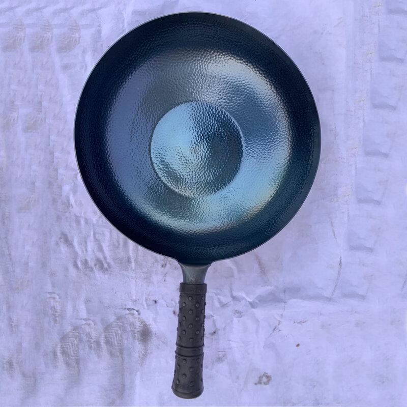 Zhangqiu Hand-forged Wrought Iron Fish Scale Wok