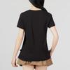 Puma American Retro Letter Logo Print Breathable Loose Casual Short Sleeve T-Shirt Women Tops Black 673655-01