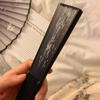 Bamboo Wood Dance Fan Chinese Style Ancient Fan Exquisite Folding Fan  Dance Matching