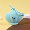 Cute Cartoon Coin Purse Soft 3D Mini Storage Bag Portable Silicone Bee Keychain  Boys Girls