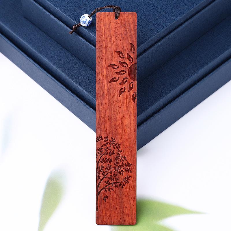 Sandalwood Sun Tree Wind Sign Wooden Art Gift for Student/Teacher's Day