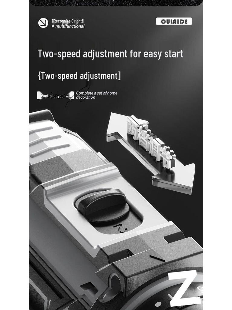 Cordless Lithium Electric Drill and Screwdriver Tool Set