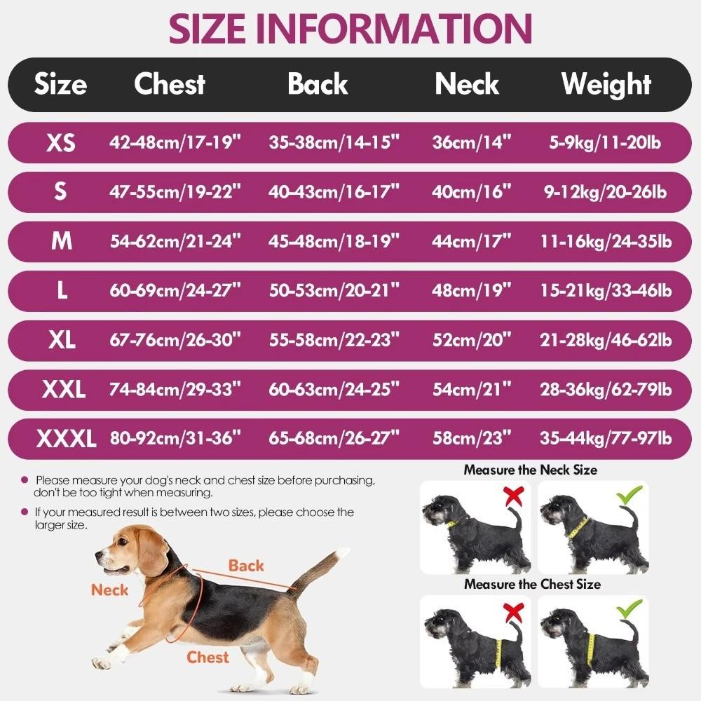 Adjustable Dog Anti Licking Shirt Soft Breathable Pet Recovery Clothes Recovery Period
