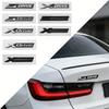 11.1x1.7cm ABS Car Fender Side Emblem Rear Trunk Badge Sticker For XDRIVE SDRIVE E21 E30 E36 E46 E90 F30 G20 G30 G31 G60