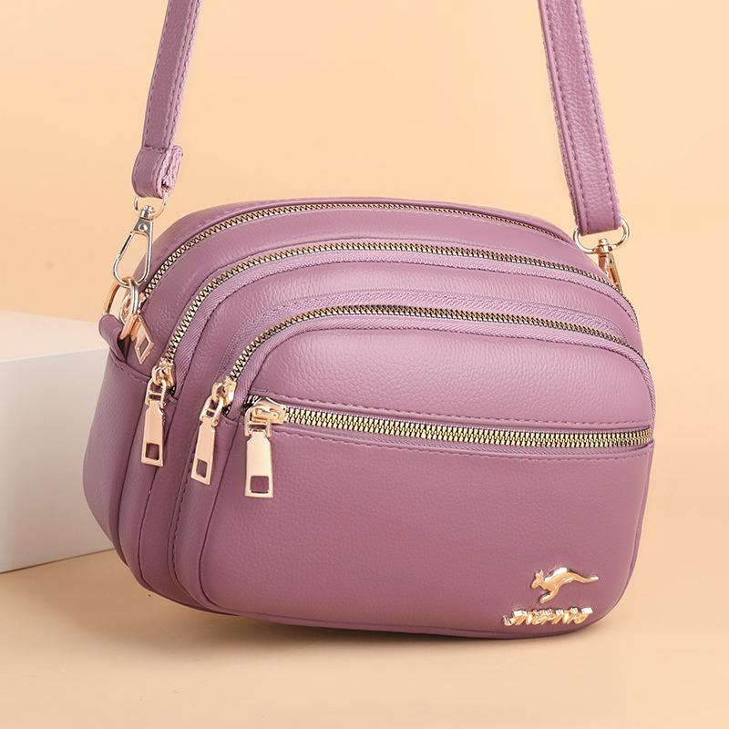 Borsa a Mano da Donna Nuova Versatile a Strati Singola Spalla Borsa a Tracolla con Tasche Multiple per Madri Per Raccogliere Portafogli