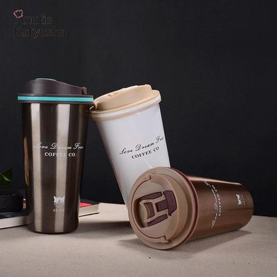 500ML Edelstahl Vakuum Glaskolben Thermische Kaffee Thermos Becher Wasser Flaschen Reise Tassen Drink