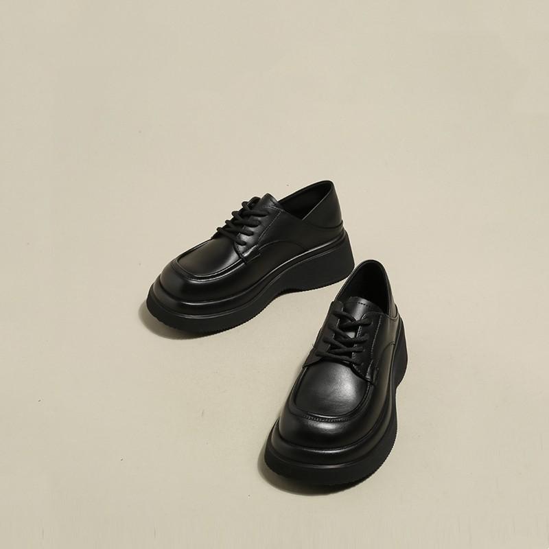 Mary Jane Women's Shoes Spring Hundred Ride Thick Bottom British Style Shoes Niche Le Fu Single Shoes