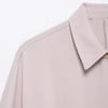 Spring 2025 Women's Slim Fit Drawstring Waist Workwear Shirt