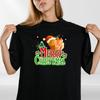 Merry Christmas T-Shirt | Cute Gingerbread Santa Tee | Festive Holiday Gift | Xm