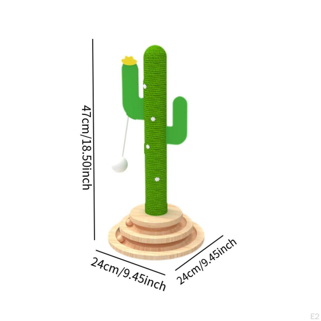 Katzenkletterturm mit Kratzbaum und Spielzeug für Hauskatzen