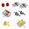 MOC Technical Parts Building Blocks Bricks Differential Gears Kits Technical Framed Compatible Differential Set Pack Toys
