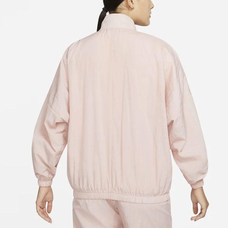 Nike Sportswear Essentials Jackets Women's Pink Stand Collar Moderate Other DM6182-601