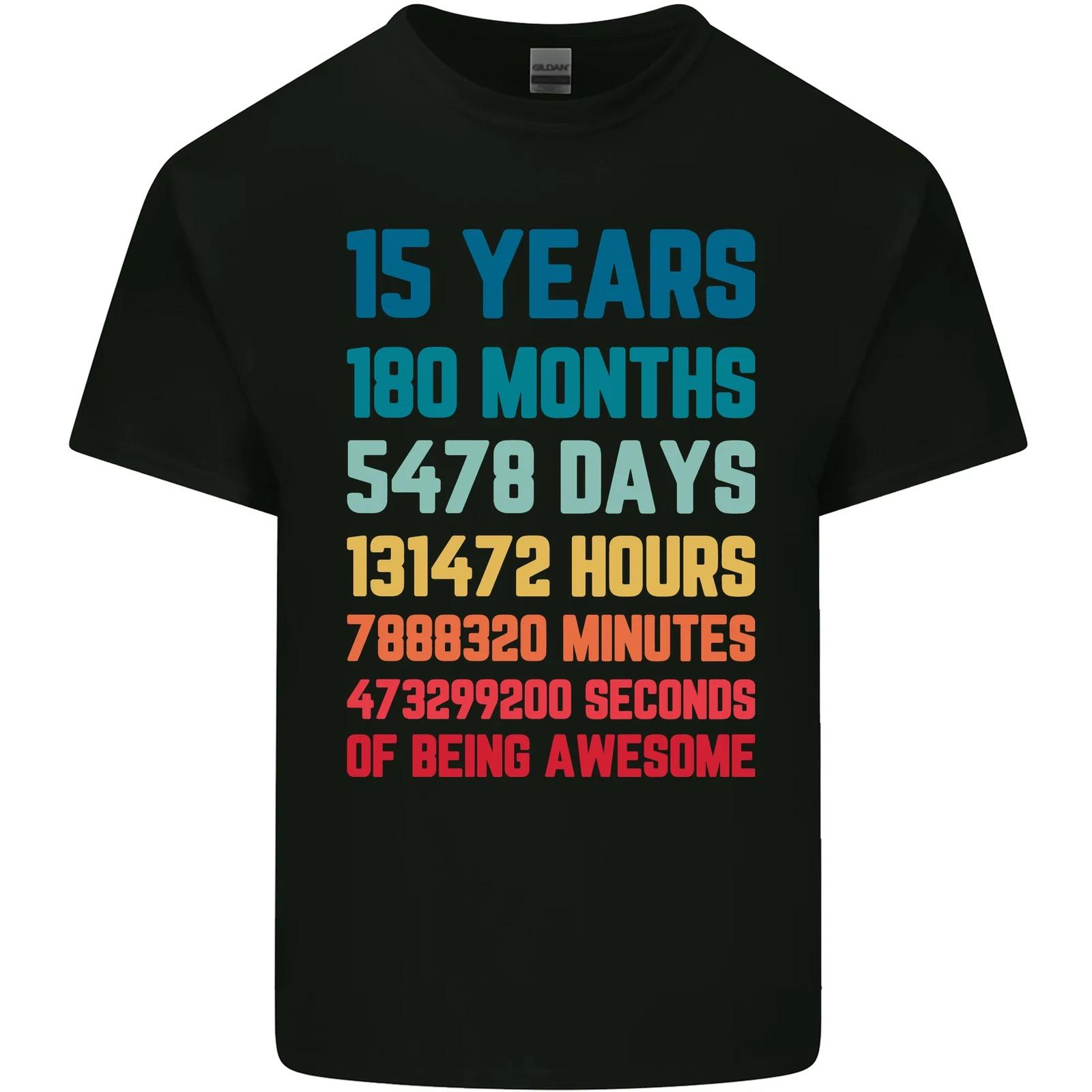 

15th Birthday 15 Year Old Kids T-Shirt Childrens XL