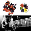 Hafif 0.58 - 1.5 mm ABS Bas 1 Kutu Pena Medyatör Gitar Aksesuarları Gitar Pena Seçenekleri