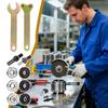 Angle Grinder Attachment Connecting with Wrench Angle Grinder Accessories for Metal Cutting Grinding Concrete Electrician