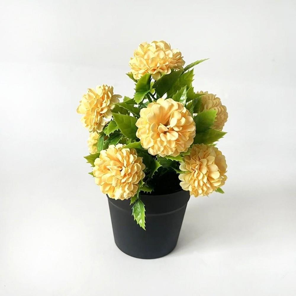 Beautiful DIY Artificial Flowers Home Decor Ornaments Fake Flowers Bouquet Multi-color Simulation Silk Peony Garden Decor