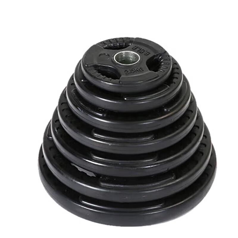 Tieqin Rubber-Coated Cast Iron Barbell Plate