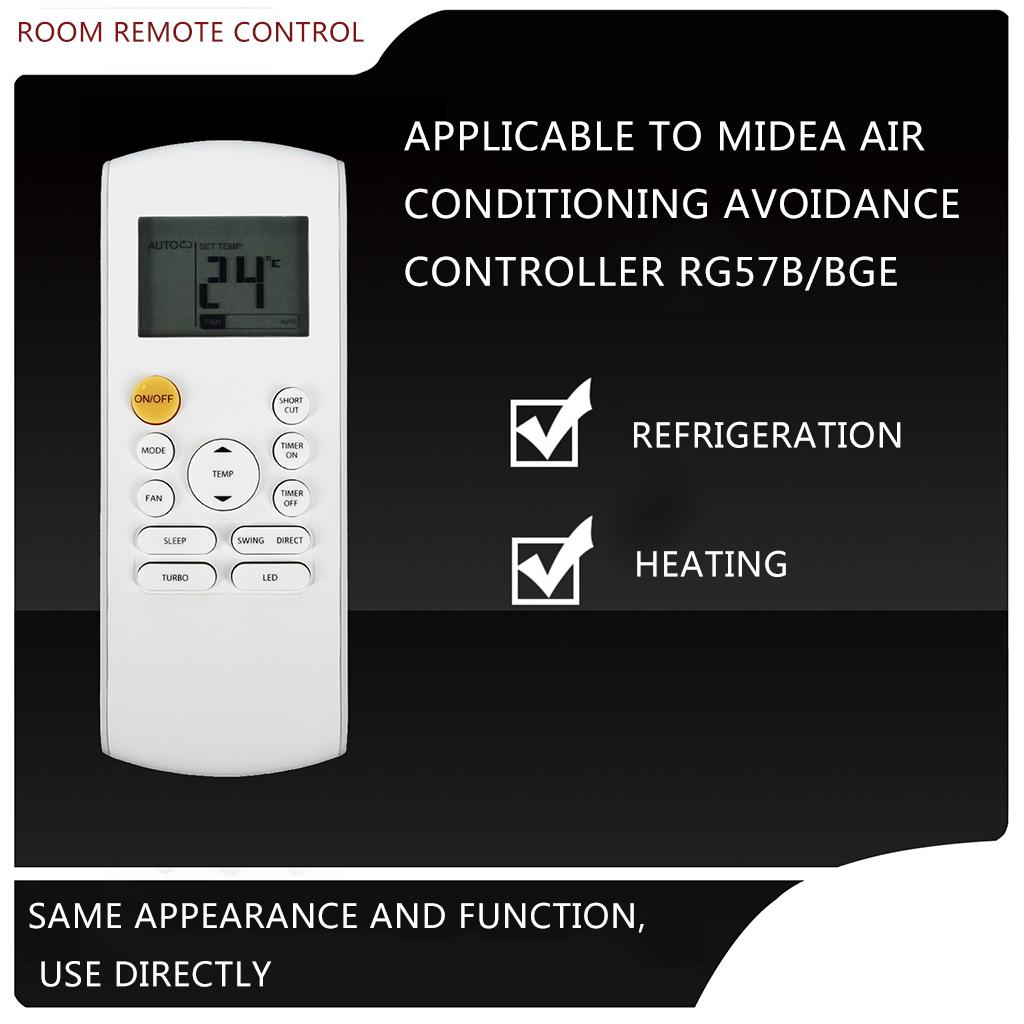 Hoge Kwaliteit Airconditioner Accessoires Afstandsbediening voor Midea RG57B/BGE Duurzame Controller