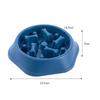 Slow Feeder Dog Bowl Anti-choking Puppy Food Bowl Anti-slip Pet Slow Eating Dog Dishes Puzzle Feeders for Dogs Small Medium