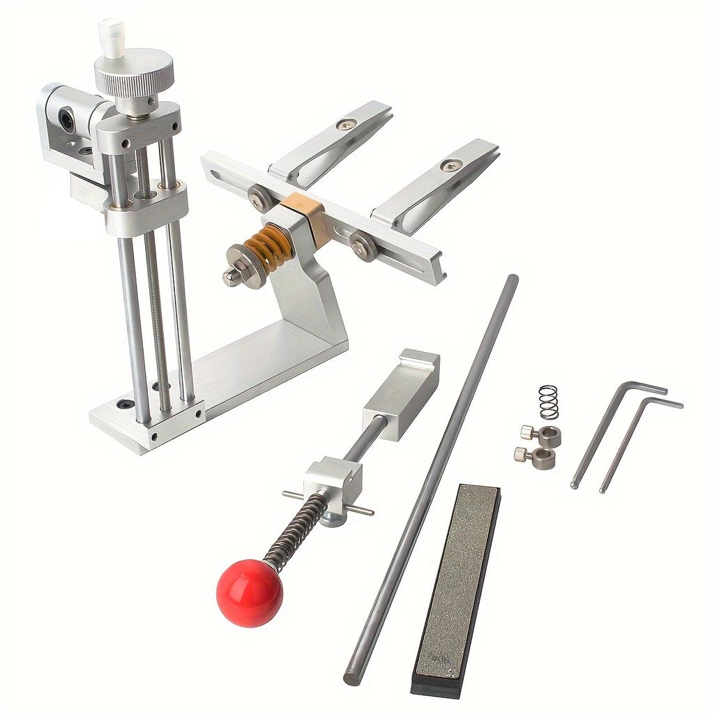Professional Knife Sharpener 360 Degree Rotating Head Fixed Angle Sharpener Fixed Angle Sharpening Tool Precision With 80# Whet