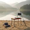 Foldable Fishing Base Chair Lightweight Aluminum Multi-Functional