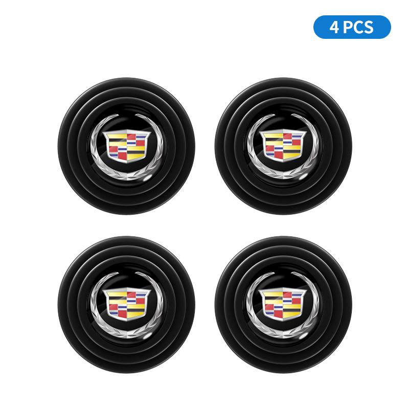 1/2/4ks Silikonové nálepky proti kolizi a nárazy na dveře auta pro Cadillac SRX Escalade CTS BLS ATS DTS XTS SLS XLR V Deville CT5