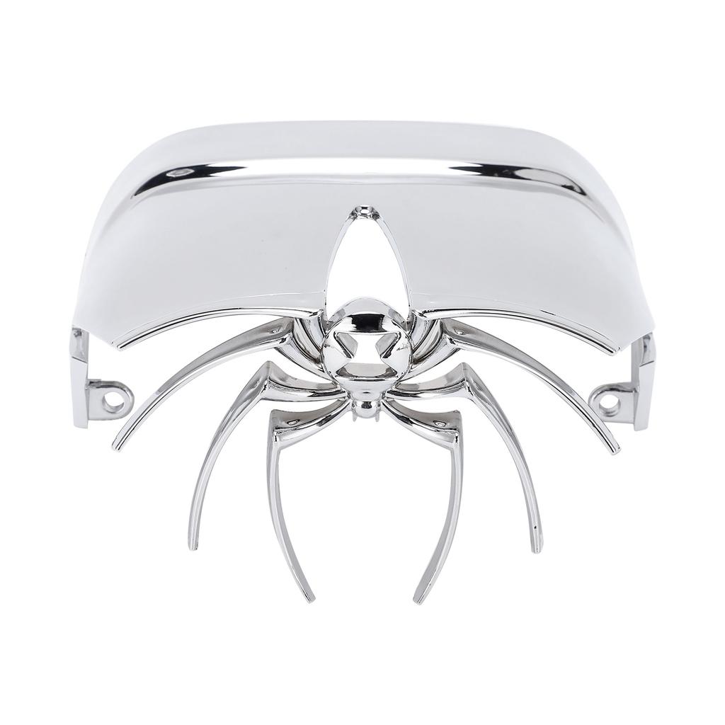 Motorcycle Spider Tail Light Cover Chrome Plated Rear Lamp Guard Rustproof Decorative