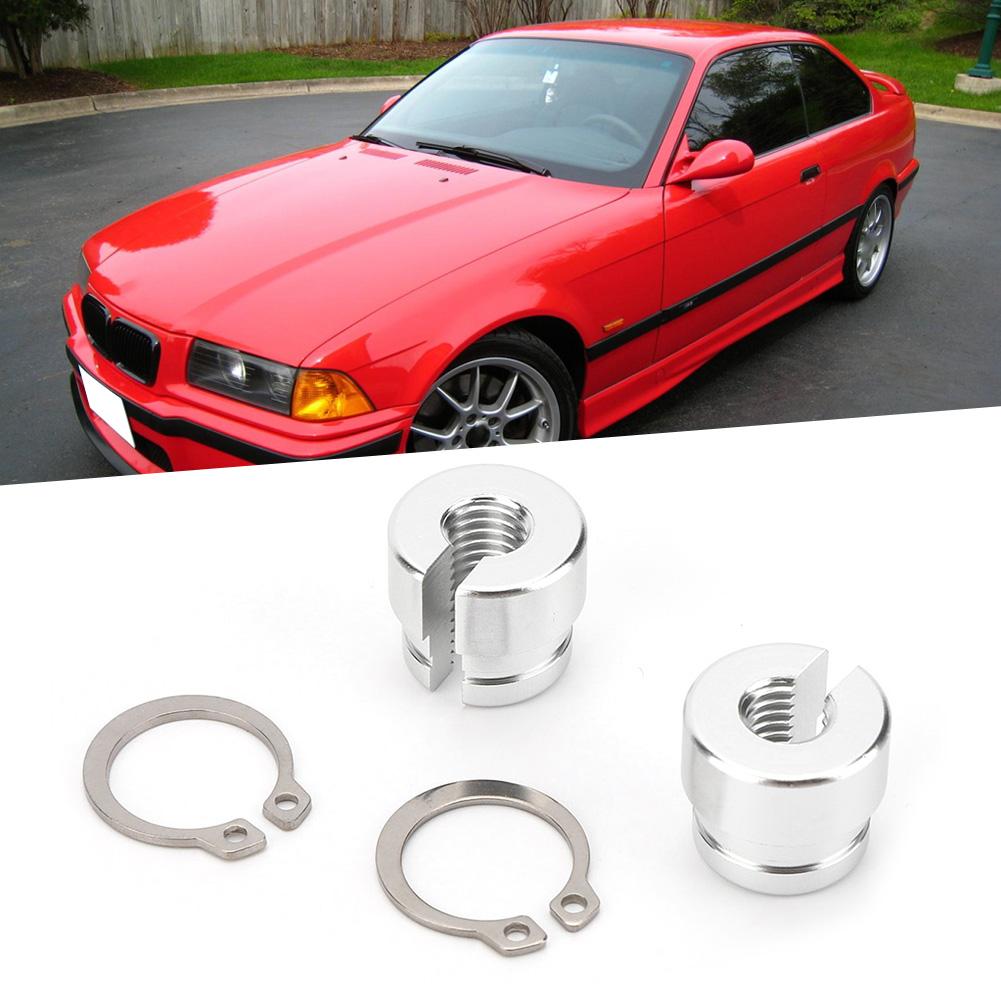 2Pcs Throttle Bushings with Snap Rings for E28 E39 E36 M20 M30 M50 S14 M60