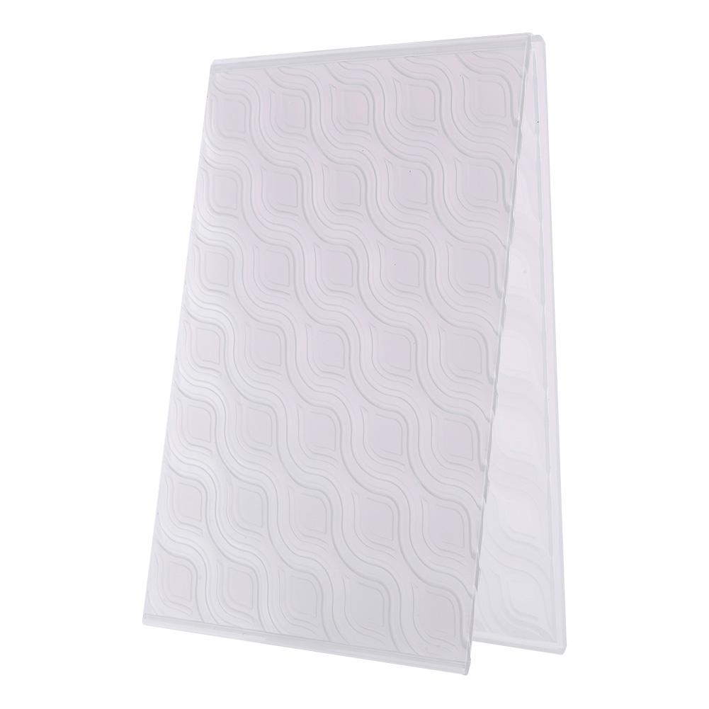 3D Embossing Folder 3D Textured Plastic Embossing Folder Template Card Making Embossing Folder Album Stamps DIY Decor