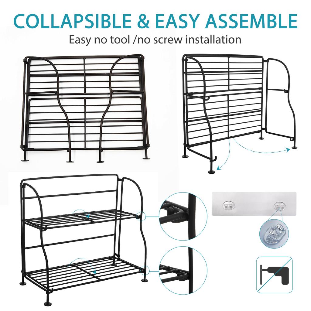 Fycooler Rete Essiccazione Erbe 4 Livelli - Griglia Pieghevole Con Cesoie E Gancio Per Piante, Verdure E Vestiti - Foto 7