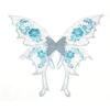 Semi-Transparent Mesh Butterfly Wings Floral Embroidered Angel Wings  Cosplay Performance