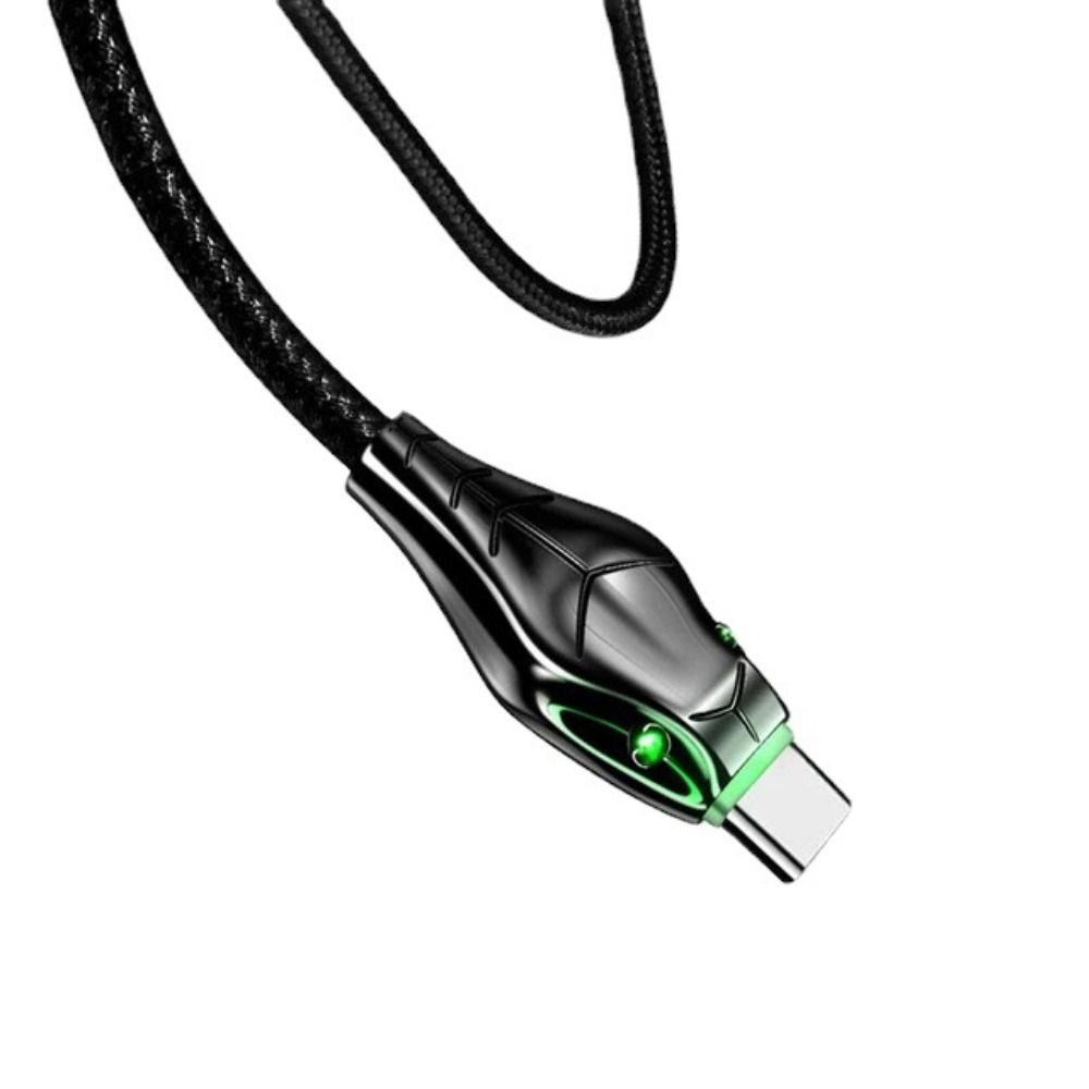 Fast Charging Wire Mobile Phone Cord USB Type C Cable Fast Charging Cable LED Quick Charger Wire