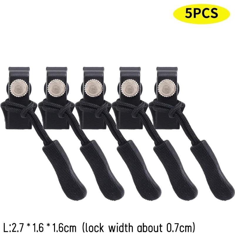 Zipper Universal Repairer for Replacing Metal Zippers, Backpack Accessories, Outerwear, Clothes, Tool Free, Detachable Zippers