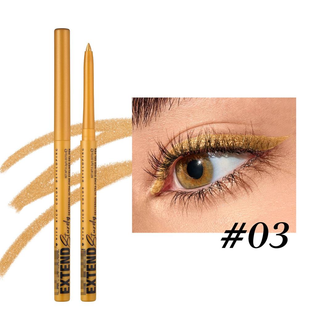 The New Type of Makeup Eyeliner Is Waterproof Long-lasting and Does Not Smudge It Features An Automatic Rotating Eyeliner