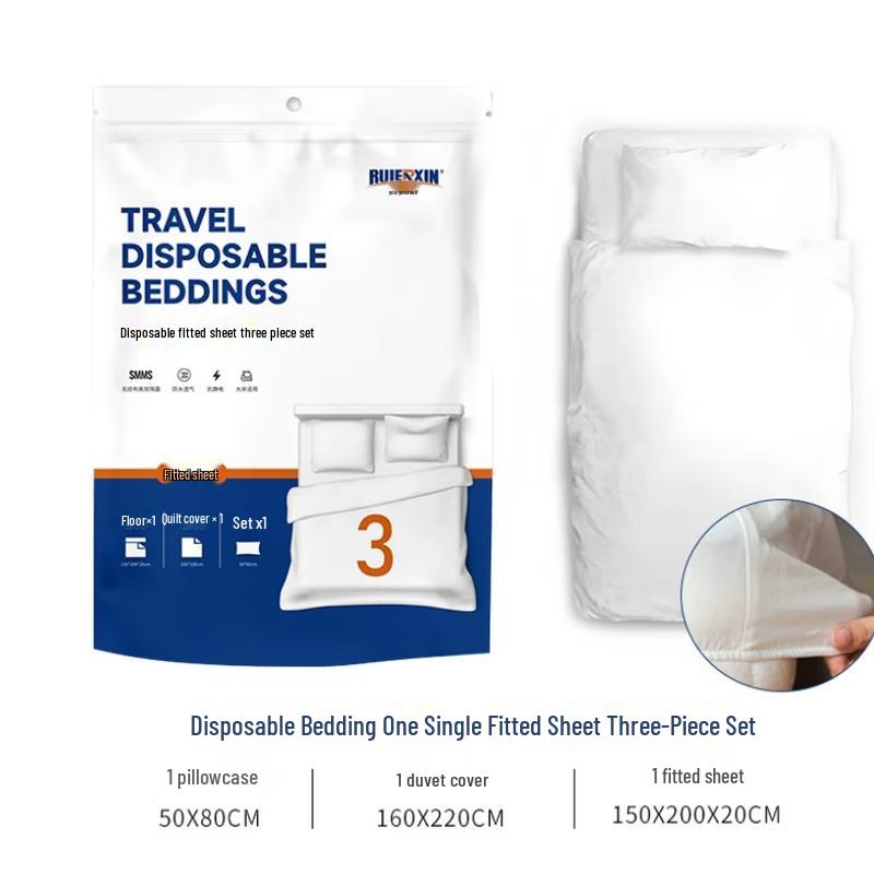 Qi An Dun Disposable Bed Sheet Set
