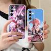 Wuthering Waves Taoqi Mobile Phone Case for Samsung Galaxy S25 S24 S23 S22 S21Plus FE Ultra Clear Colorful Cover Pretty Luxury