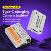 PALO 2100 mAh LP-E8 Typ-C-Akku mit Anzeigelampe für Canon EOS 550D 600D 650D 700D X4 X5 X6i X7i T2i