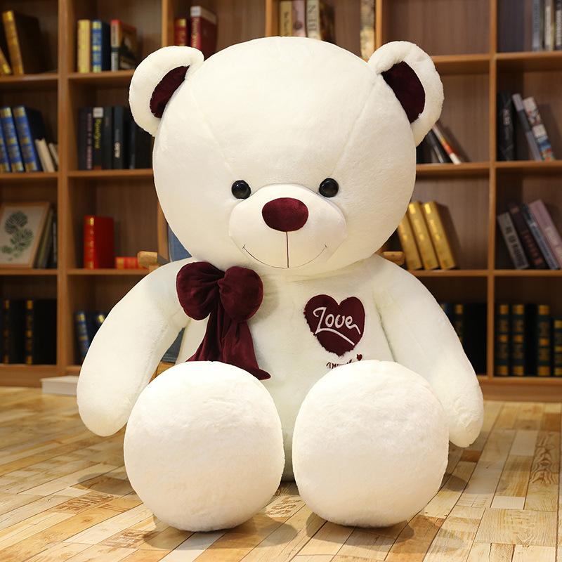 Muñeco Oso Bufanda Muñeco Oso Confesión Grande Regalo Oso Grande Oso de Abrazo para Dormir Muñeco de Trapo