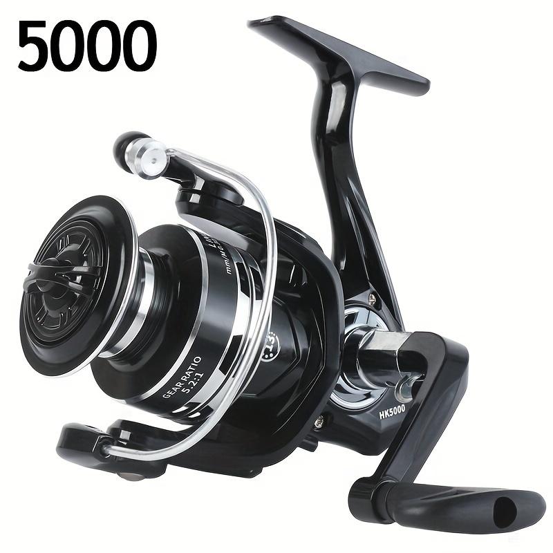 Baitcasting Reel Series 1000-7000 Metal Spinning 5.2:1 High Speed Long Distance Fishing Reel Angler Fishing Tackle Increase The Discharge Cap