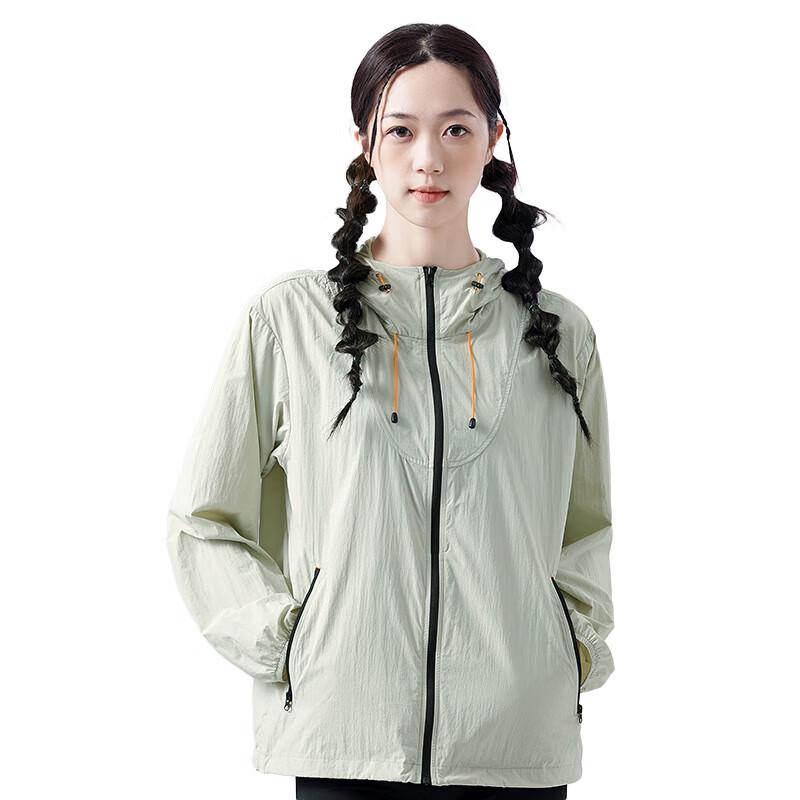 

Tri-polar Unisex Breathable UPF Hooded Sun Protection Jacket TP1823 M