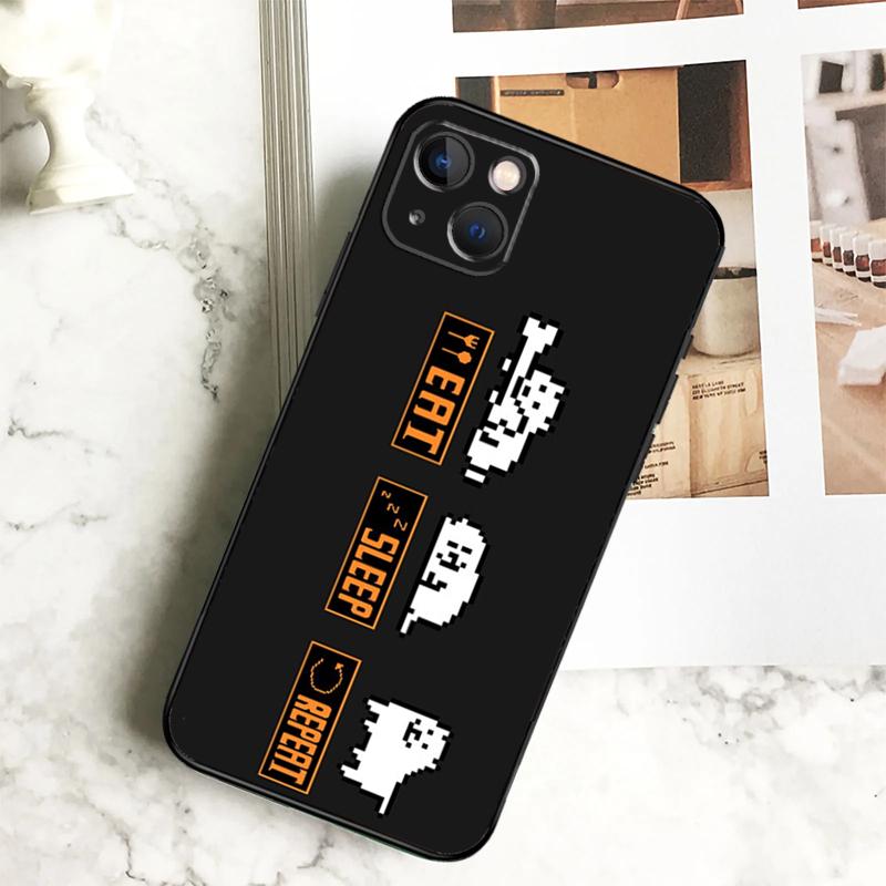 Undertale Annoying Dog Case For iPhone 11 12 13 14 15 16 Pro Max Plus 12 13 Mini X XR XS Max 7 8 Cover Coque iPhone 13 mini