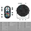 Datewink 2/4PCS Flat Par Lights 36LEDs RGB Stage Lighting Effect DMX512 Control For DJ Disco Church Wedding Party Club Christmas