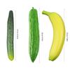 Artificial Banana Cucumber Bitter Gourd for Basket Display Photoshoot Simulation Fruit Vegetable Kitchen Decorations