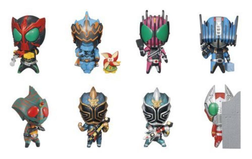 Deformeister Petit Kamen Rider Famous Volume Rider(Heisei Scenes! 2)BOX