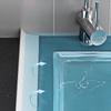 1PC 1/2M Silicone Water Barrier Bathroom Water Stopper Kitchen Countertop Bendable Retaining Strip Dry And Wet Separation