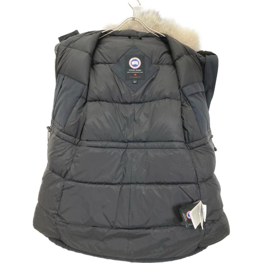CANADA GOOSE 2603JL BLACK BRONTE PARKA Bronte Parka Down coat with fur coat S blackUsed